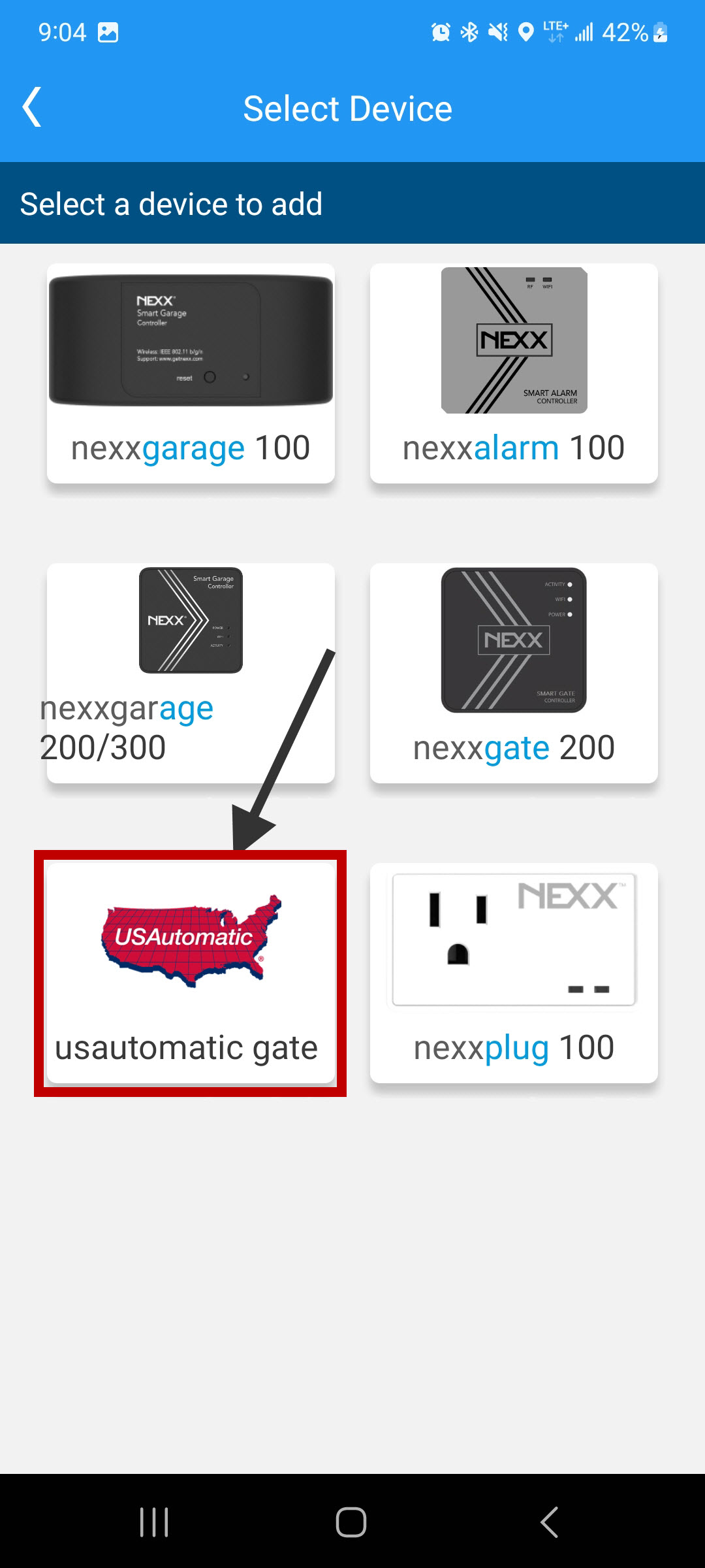 US Automatic Nexx Gate WiFi Controller - Smartphone App Control For